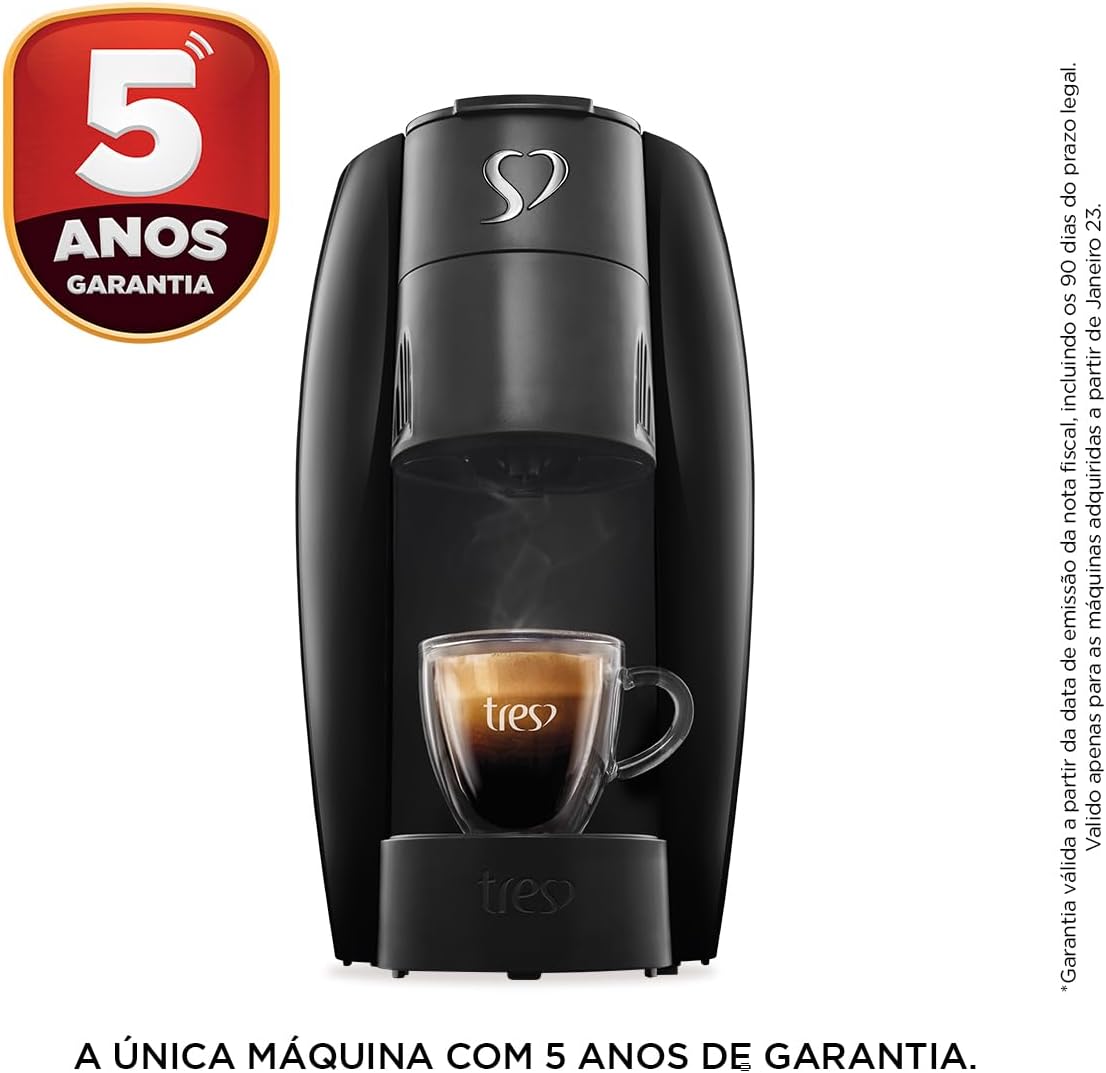 Cafeteira Espresso e Multibebida 3 Corações LOV