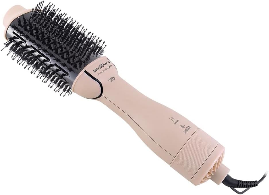 Escova Secadora Britânia BEC07R Soft 4 em 1