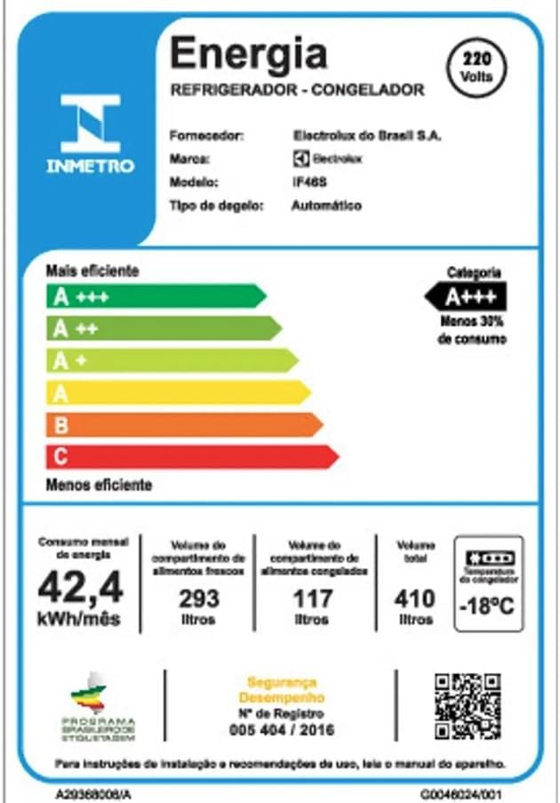 Geladeira Electrolux IF46S