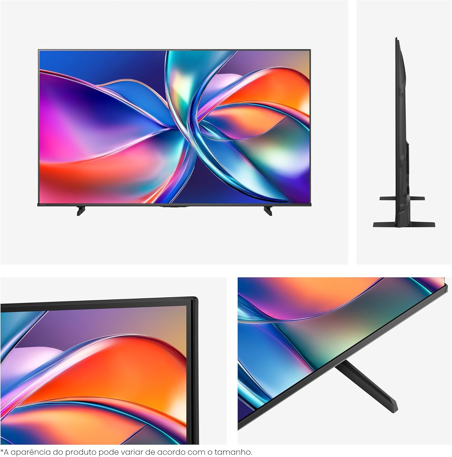 Hisense Smart Tv 4k 55 Polegadas Qled 55q6qv