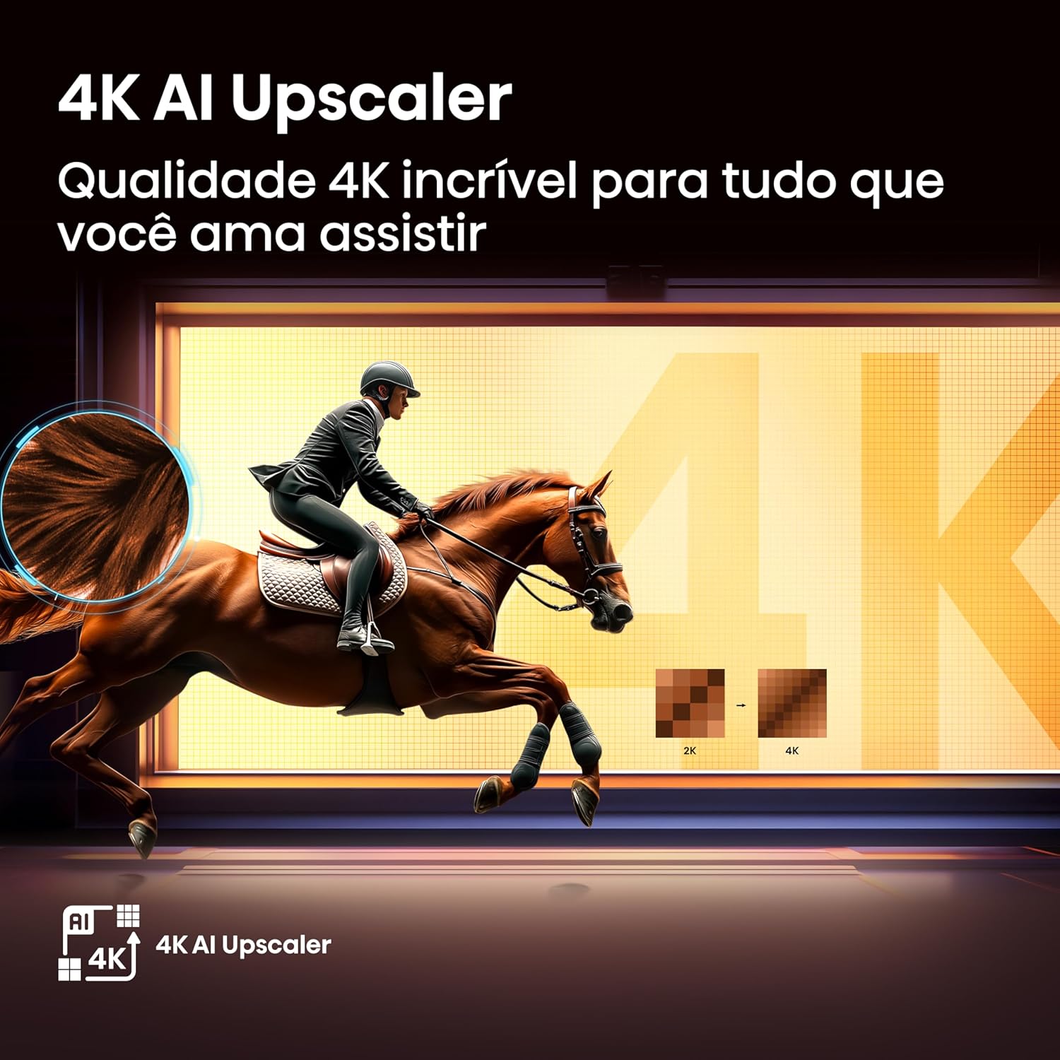 Hisense Smart Tv 4k 55 Polegadas Qled 55q6qv