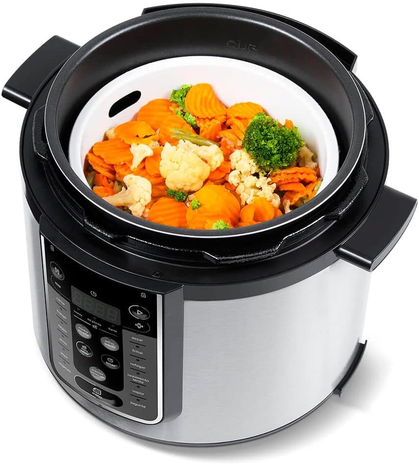 Panela de Pressão Elétrica Midea MasterSteam 6L