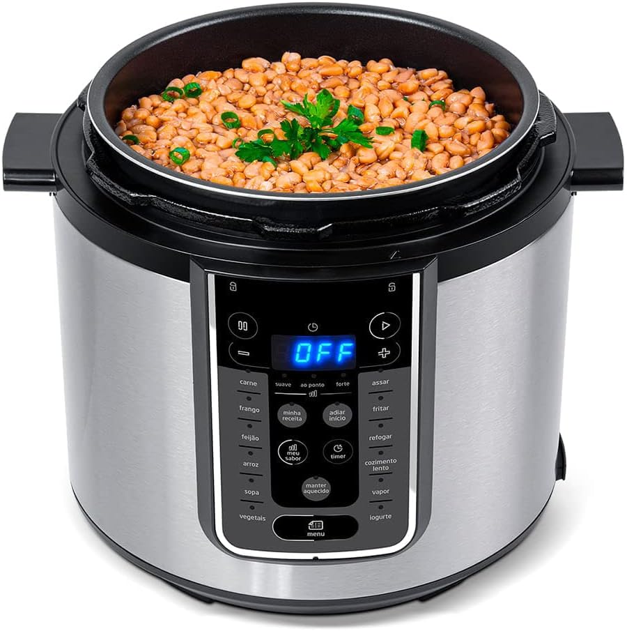 Panela de Pressão Elétrica Midea MasterSteam 6L