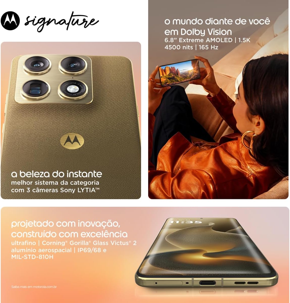 Motorola Edge 70 Signature