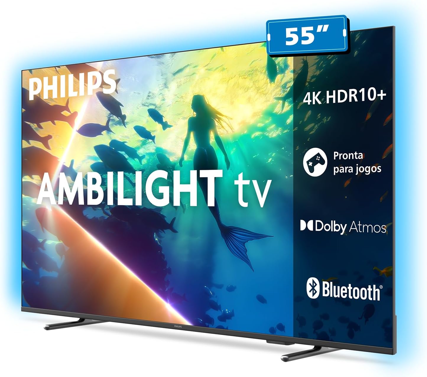 PHILIPS Smart TV Ambilight 55" 4K 55PUG8100/78