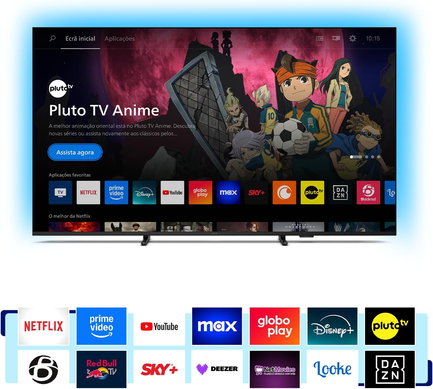 PHILIPS Smart TV Ambilight 75" 4K