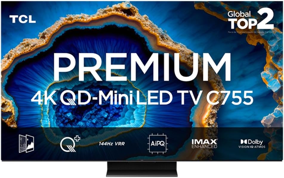 Smart TV TCL 75 Polegadas QLED Mini LED 4K
