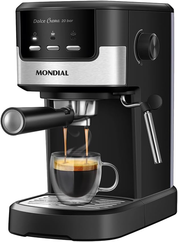 Cafeteira Espresso Mondial Dolce Crema 20