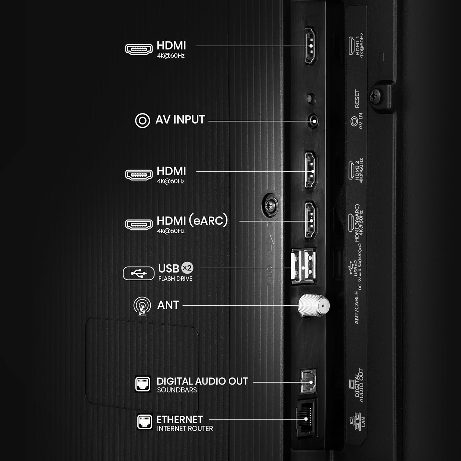 Hisense Smart TV 4K 75″ Polegadas 75A6NV