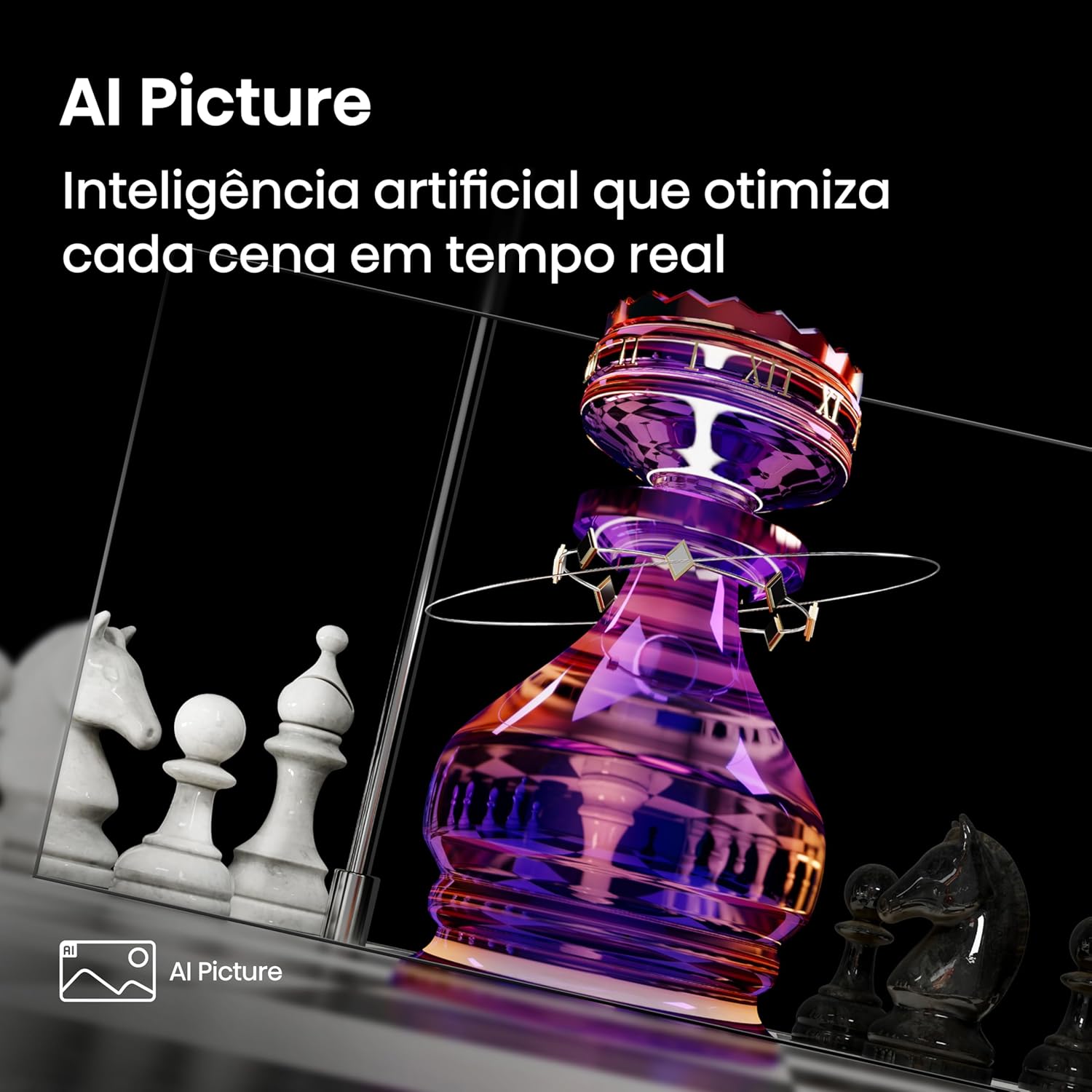 Hisense Smart Tv 4k 55 Polegadas Qled 55q6qv