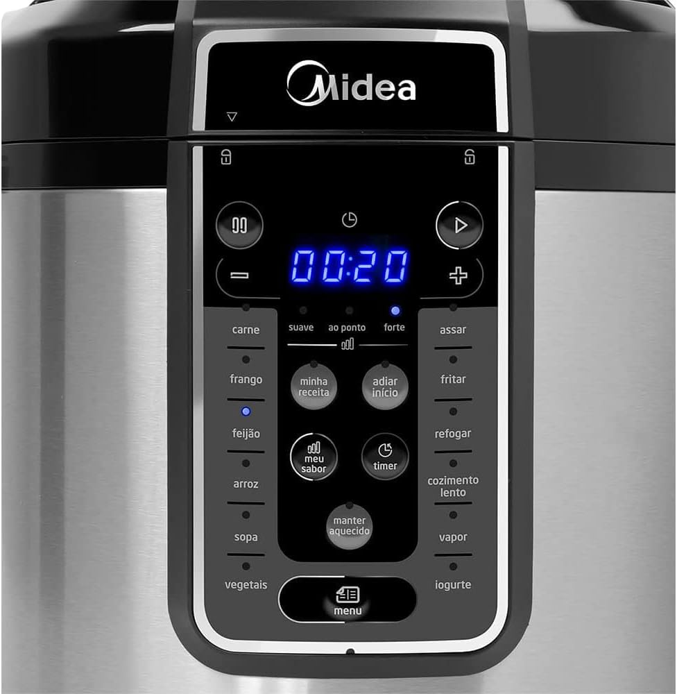 Panela de Pressão Elétrica Midea MasterSteam 6L