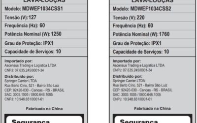 Lava-Louças Midea SmartHome MDWEF1034CSS2