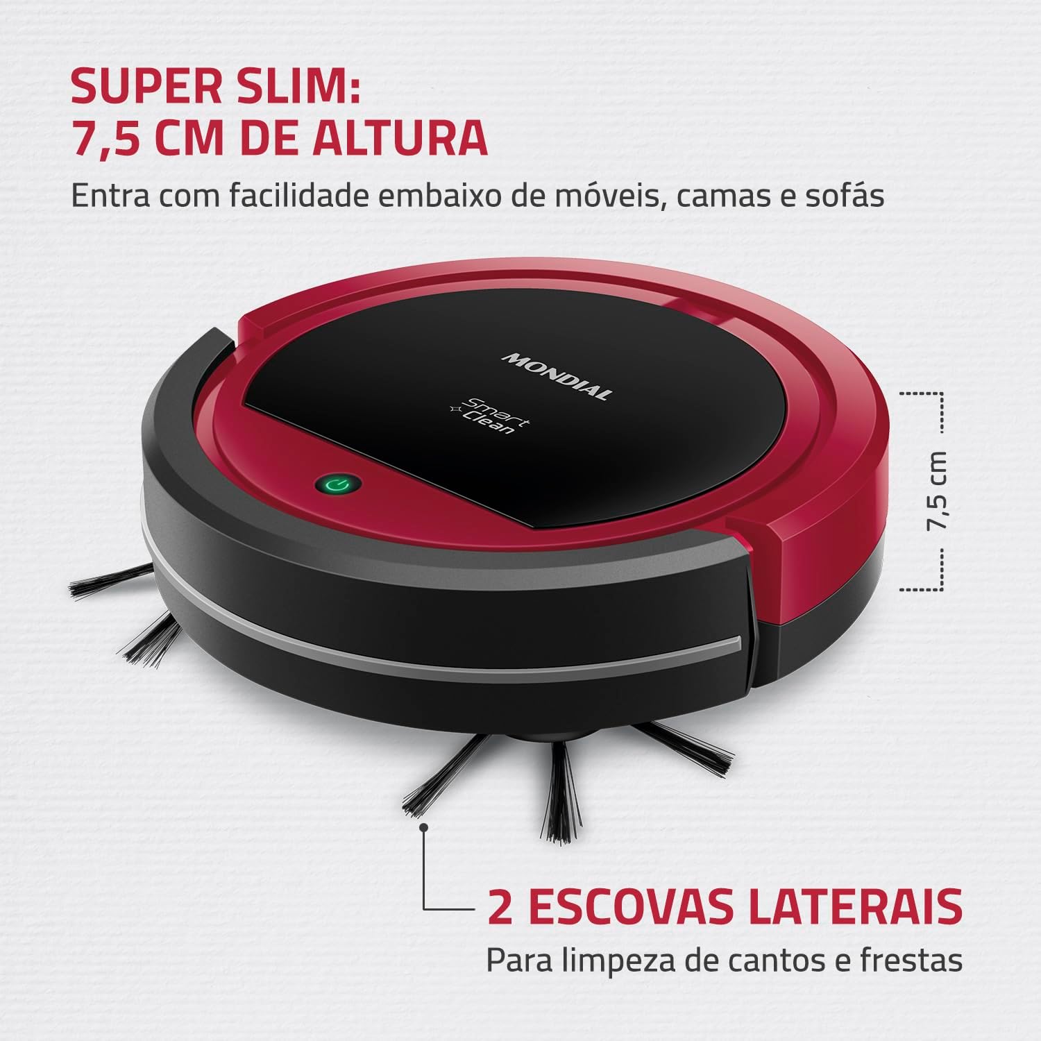 Robô Aspirador Mondial RB-07