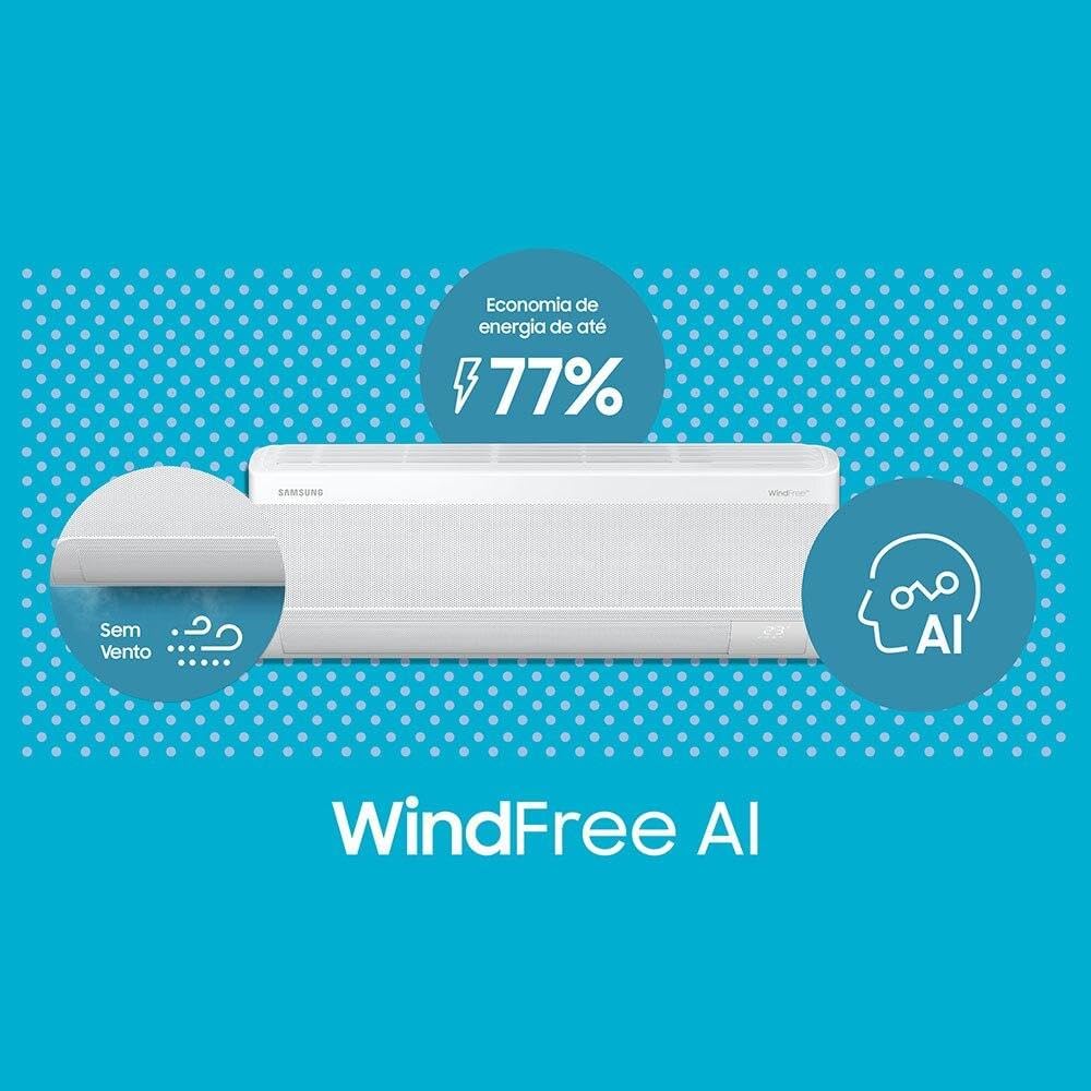Ar Condicionado Split Hi Wall Samsung WindFree AI Inverter